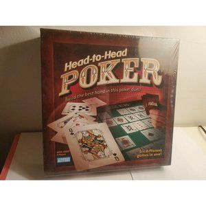 Head-to-Head Poker Parker Brothers Board Game 2005 Brand New Sealed